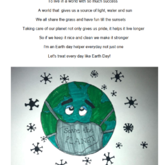 Local Earth Day Illustrated Poem Winner